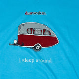 I Sleep Around Women's V Neck Tee