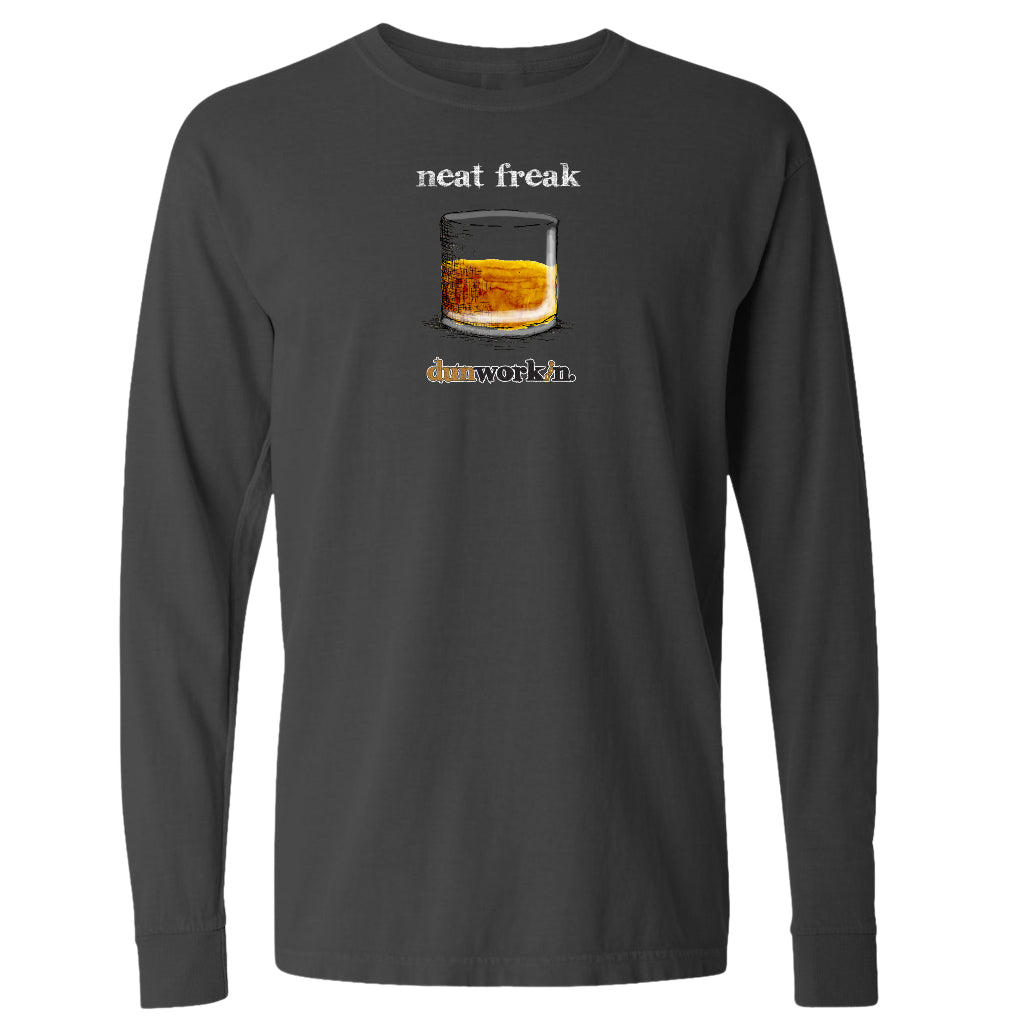 Neat Freak Men's Long Sleeve Tee - dunworkin 