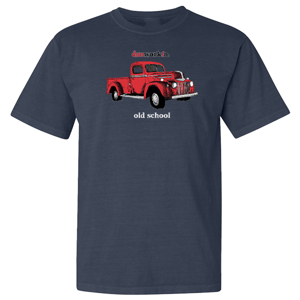 Old School Men's Short Sleeve Tee - dunworkin 