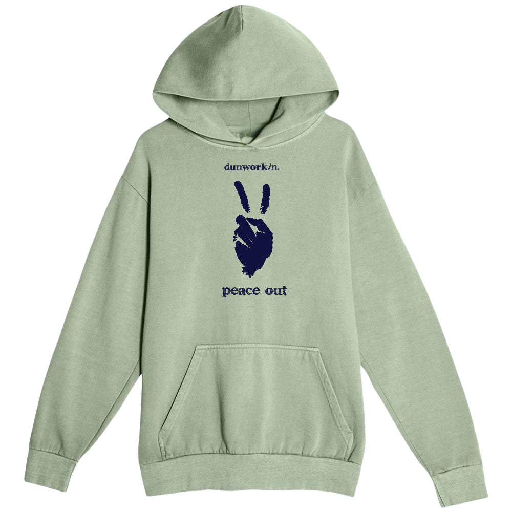 Peace Out  Unisex Fleece Hoodie