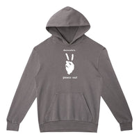 Peace Out  Unisex Fleece Hoodie