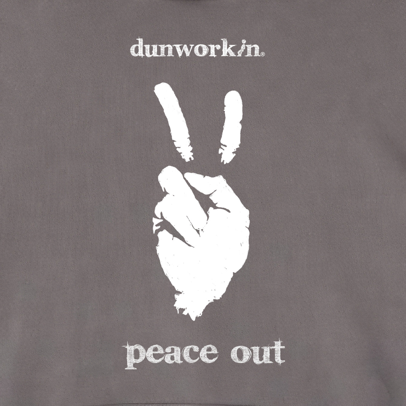 Peace Out  Unisex Fleece Hoodie