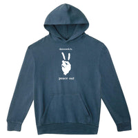 Peace Out  Unisex Fleece Hoodie