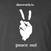 Peace Out  Unisex Light Weight Vintage Wash Hoodie