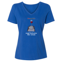 Read Between The Wines Women's SS V Neck
