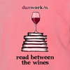 Read Between The Wines French Terry Unisex Pouch Pocket