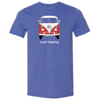 Road Tripping DW Men's  Lightweight Cotton/Poly Blend SS Tee