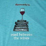 Read Between The Wines Unisex Light Weight Vintage Wash Hoodie
