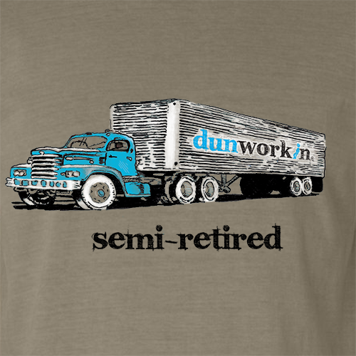 Semi-Retired Men's Short Sleeve Tee