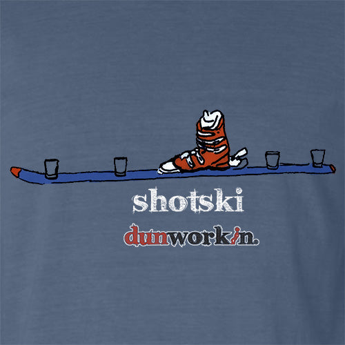 Shotski Mens Short Sleeve Tee