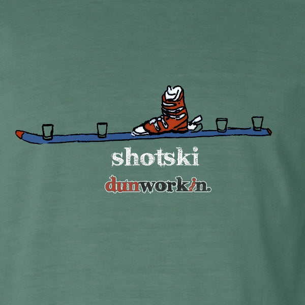 Shotski Mens Long Sleeve Tee - dunworkin 