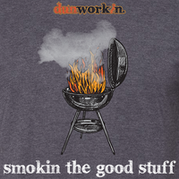 Smokin the Good Stuff Unisex Lightweight Cotton/Poly Blend SS Tee