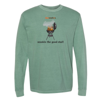 Smokin The Good Stuff Mens Long Sleeve Tee