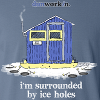 I'm Surrounded By Ice Holes Long Sleeve Tee