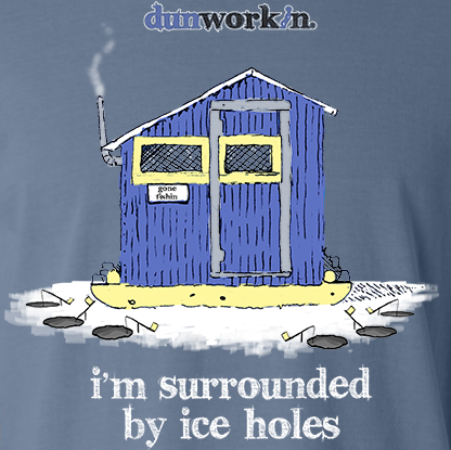 I'm Surrounded By Ice Holes Long Sleeve Tee