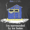 I'm Surrounded By Ice Holes Long Sleeve Tee