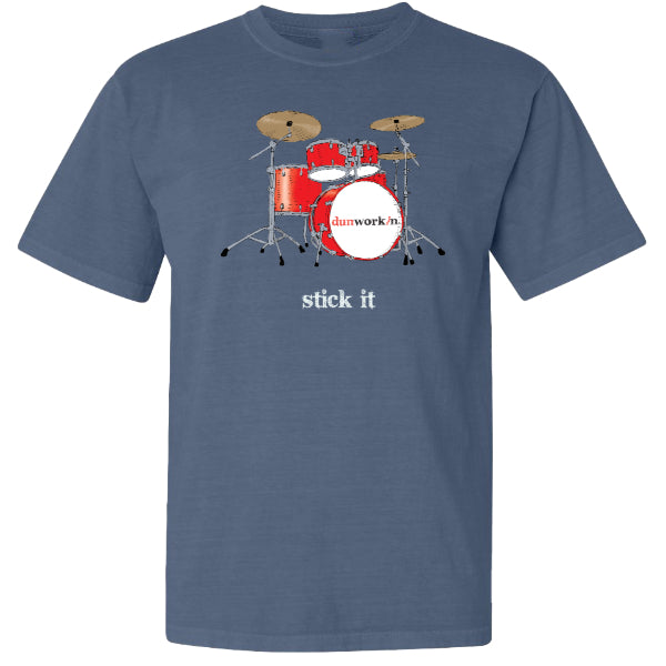 Stick It Drums Men's Short Sleeve Tee