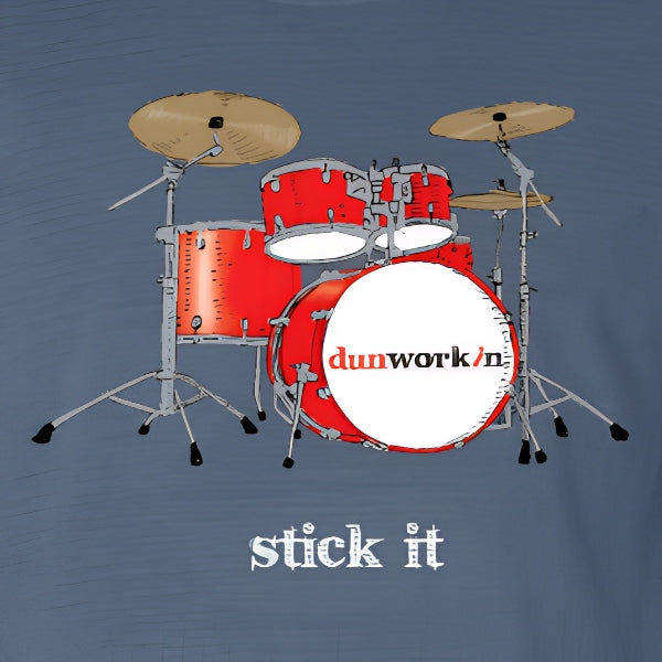 Stick It Drums Men's Short Sleeve Tee