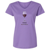 Winer "Red Wine" Women's SS V Neck