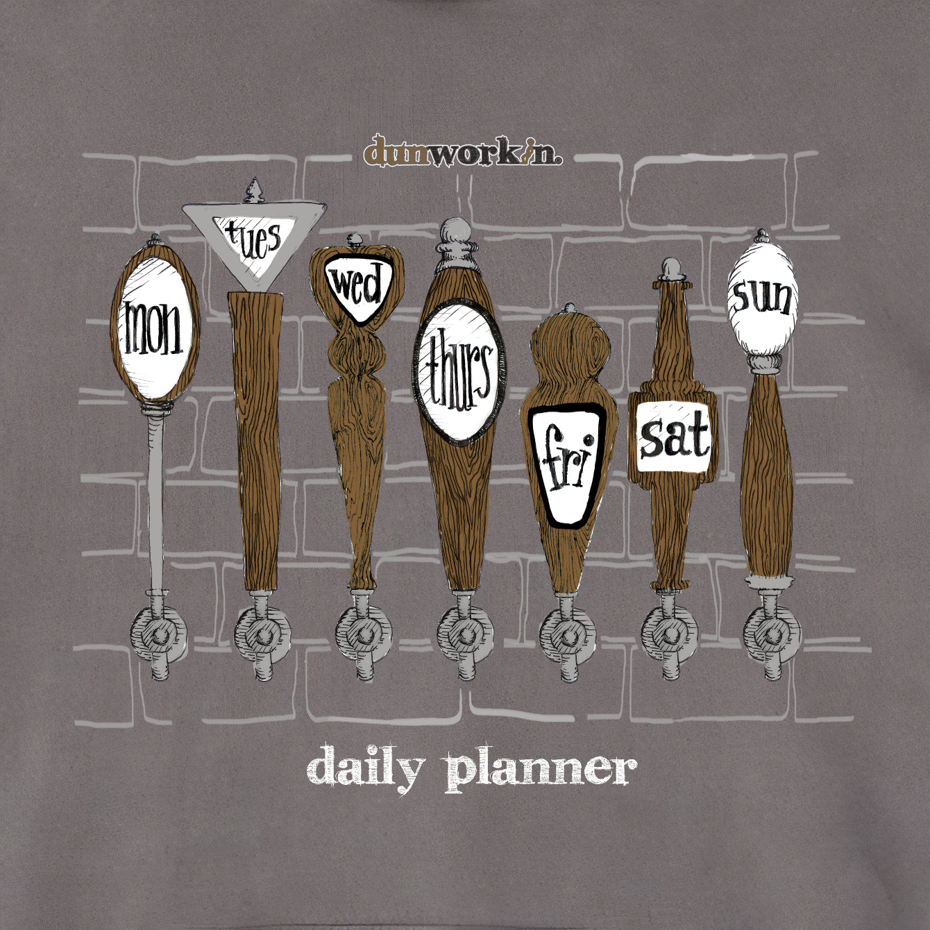 Daily Planner Unisex Fleece Hoodie