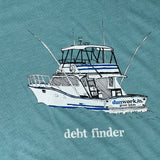 Debt Finder Unisex Lightweight Cotton/Poly Blend SS Tee