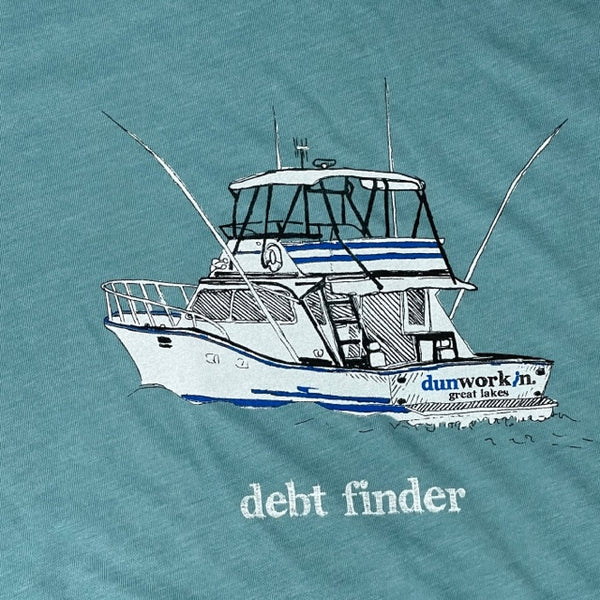 Debt Finder Unisex Lightweight Cotton/Poly Blend SS Tee