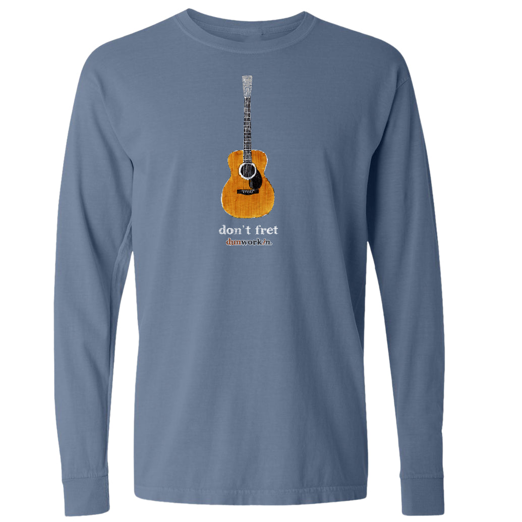 Don't Fret Men's Long Sleeve Tee - dunworkin 
