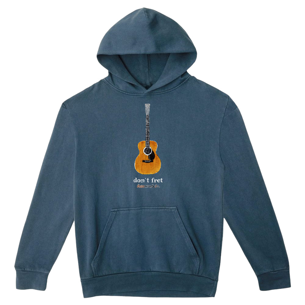 Don't Fret  Unisex fleece Hoodie - dunworkin 