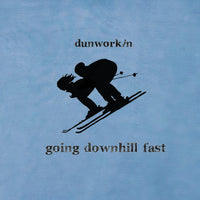 Going Downhill Fast Unisex Fleece Hoodie