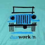 Dunworkin 4x4 Women's Short Sleeve V Neck Tee
