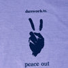 Peace Out Women's V Neck