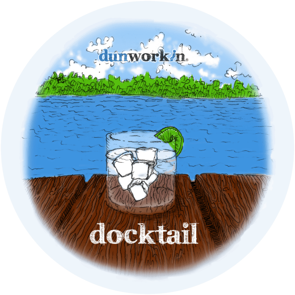 Sticker Docktail Round 4"