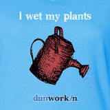 I Wet My Plants Women's V Neck Tee