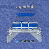 Aquaholic Unisex Lightweight Cotton/Poly Blend SS Tee