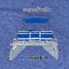 Aquaholic Unisex Lightweight Cotton/Poly Blend SS Tee