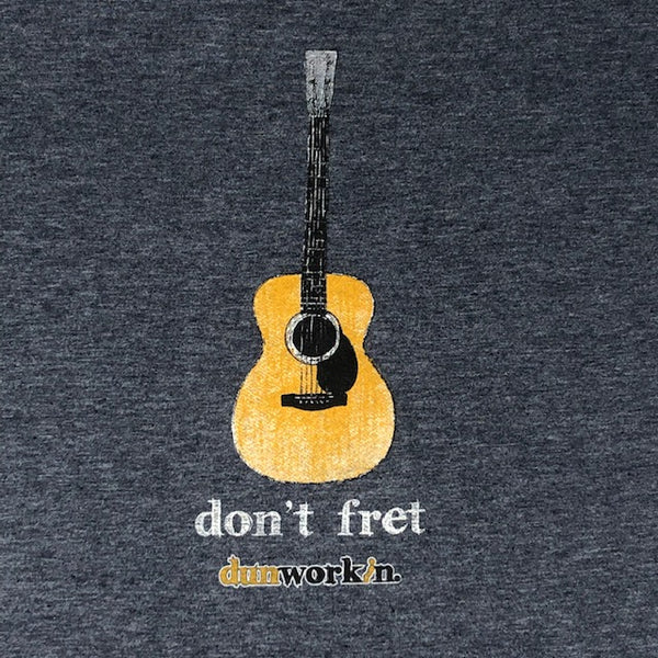 Don't Fret Unisex Lightweight Cotton/Poly Blend SS Tee
