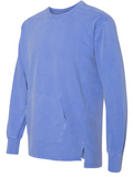 I Wet My Plants Women's French Terry Pocket Crew - dunworkin 