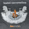 Heated Conversations Unisex Light Weight Vintage Wash Hoodie