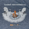 Heated Conversations Unisex Lightweight Cotton/Poly Blend SS Tee