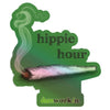 Sticker Hippie Hour Holographic Die Cut Sticker