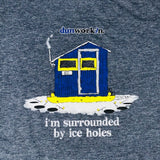 I'm Surrounded By Iceholes Unisex Lightweight  Cotton/Poly Blend Tee