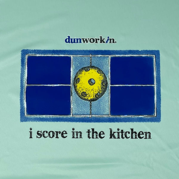 I Score In The Kitchen "PickleBall" Unisex Islander Performance Fabric Poly SPF SS Tee