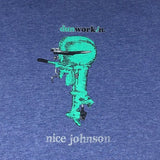 Nice Johnson Unisex Lightweight Cotton/Poly Blend SS Tee