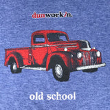Old School Unisex Lightweight Cotton/Poly Blend SS Tee