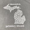 Petoskey Stoned French Terry Unisex Pouch Pocket