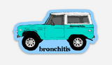 Sticker Bronchitis Die Cut