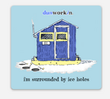 Sticker I'm Surrounded By Ice Holes 3x3 Square