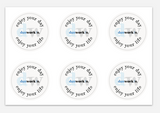 Sticker Dunworkin 6 x 1.5