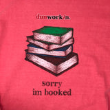 Sorry I'm Booked French Terry Unisex Pouch Pocket