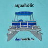 Aquaholic Pontoon Boat Men's Short Sleeve Tee